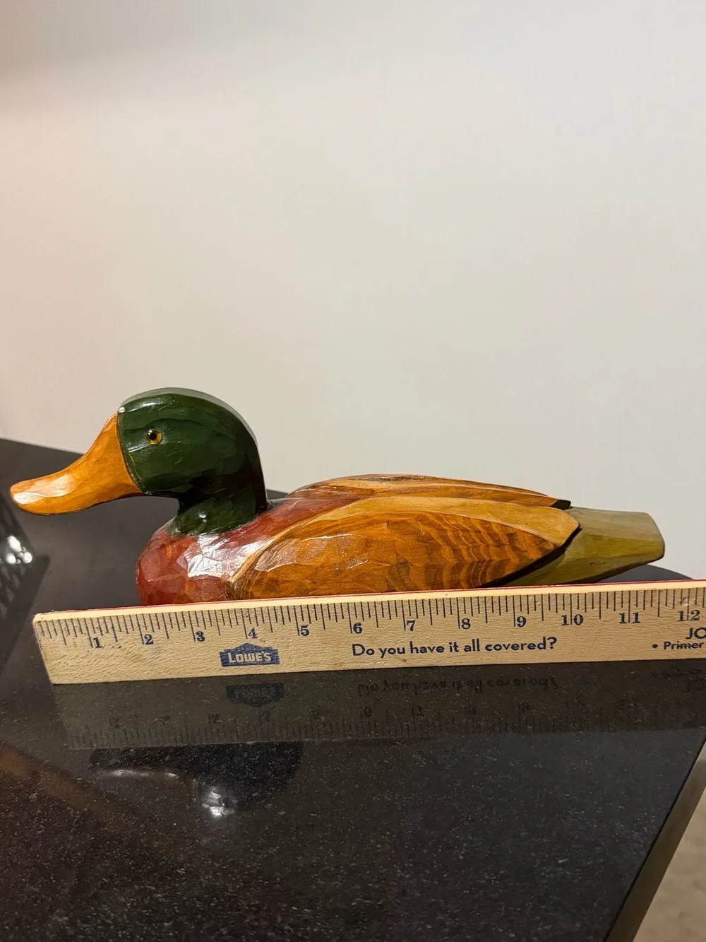 Wooden Carved Duck